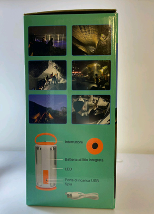 Лёд лампа на литиумном аккумуляторе3 фото