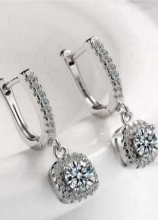 Серьги изысканное серебро серьги silver