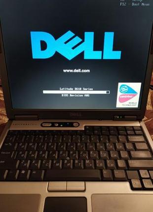 Dell latitude d610 14", com и lpt порты, видео на intel! торг!