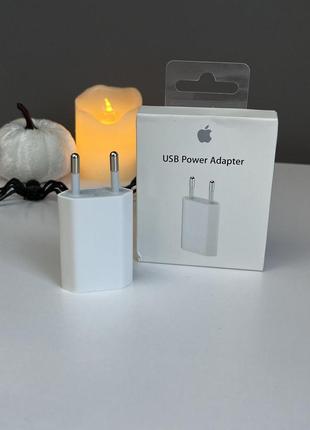 Блечок для айфона,блок питания, power adapter для iphone 5w сетевой адаптер, блочек, кубик к айфону