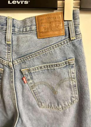 Джинсы levi’s ribcage wide leg3 фото
