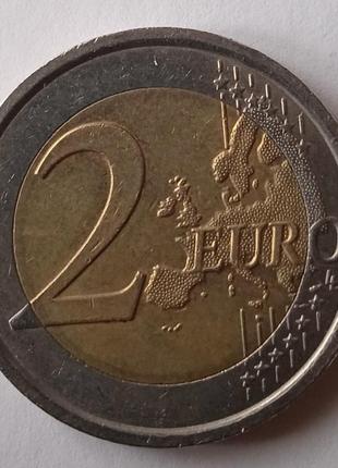 Монета 2 євро 20101 фото