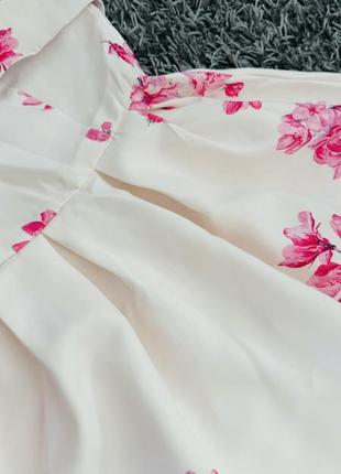 Розкішна лялькова сукня міді з пишною спідницею6 фото