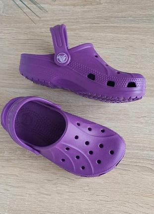 Шлепки, шлепанцы crocs 🇺🇲 laren clog k1 27-28 размер 7