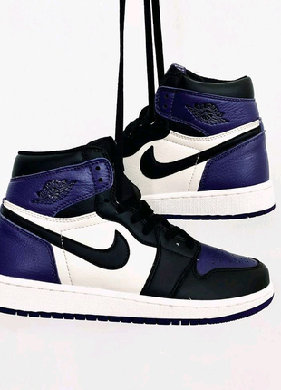 Nike air jordan 1 violet