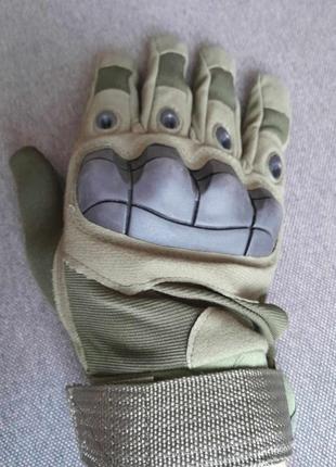 Тактичні рукавички з закритими пальцями й сенсорами на пальцях xl3 фото