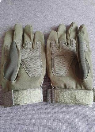 Тактичні рукавички з закритими пальцями й сенсорами на пальцях xl10 фото