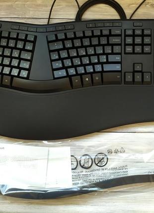 Клавіатура microsoft ergonomic keyboard провідна нова