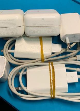 Зарядка, блок живлення, кабель apple iphone, ipod, ipad оригінал