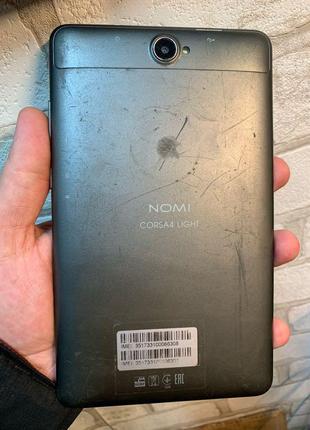 Планшетний комп'ютер, планшет nomi corsa 4 light під ремонт або н