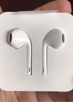 Навушники apple earpods lightning оригінал з комплекту iphone (ай