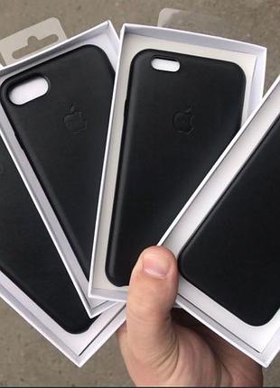 Шкіряний чохол leather case для iphone 6