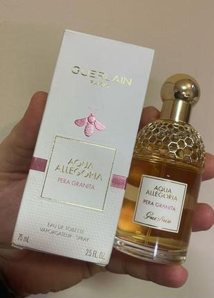 Туалетна вода, парфуми guerlain aqua allegoria pera granita