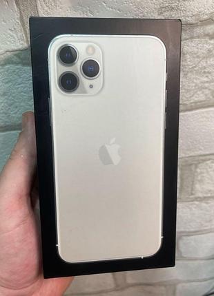 Коробка apple iphone 11 pro 256gb silver оригінал б/у