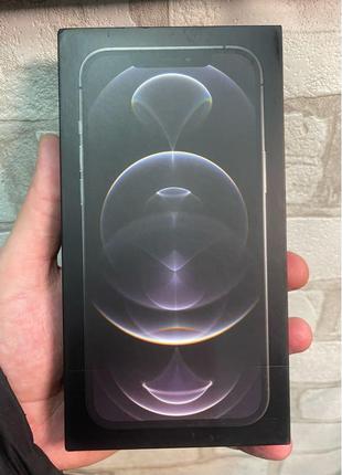 Коробка apple iphone 12 pro max 512gb graphite оригінал б/у