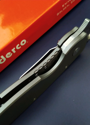 Нож spyderco military c36 titanium5 фото