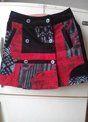 Яркая стильная и оригинальная юбка от desigual1 фото