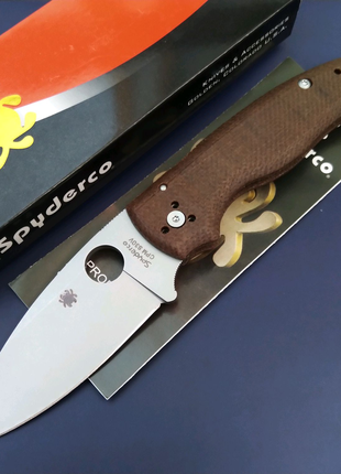 Ніж spyderco shaman c229 micarta