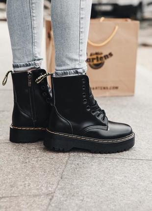 Ботинки dr martens с мехом и без