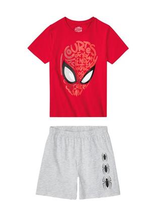 Хлопковая пижама spiderman