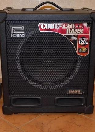 Комбопідсилювач басовий roland cube 120xl