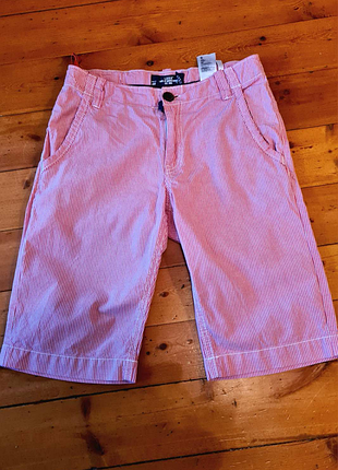 Шикарные шорты чинос, ростом 152, п/м, глубокая посадка.