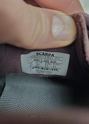 Трекінгові кросівки scarpa margarita max gore-tex  37 розмір8 фото