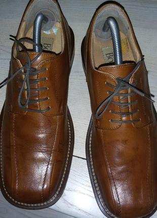 Borelli (vero cuoio, italy)- кожаные туфли 43 размер (стелька-28,7 см)