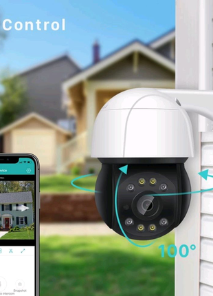 2/3/5мр ip wifi камера видеонаблюдения уличная запись на sd карту