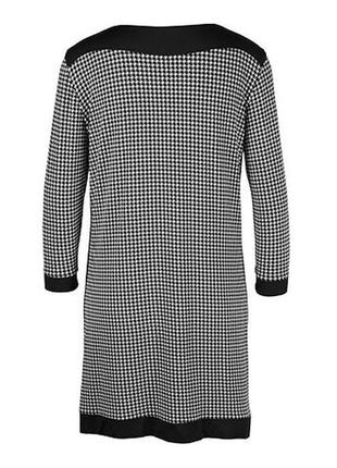 Трикотажное платье-туника гусиная лапка tcm tchibo