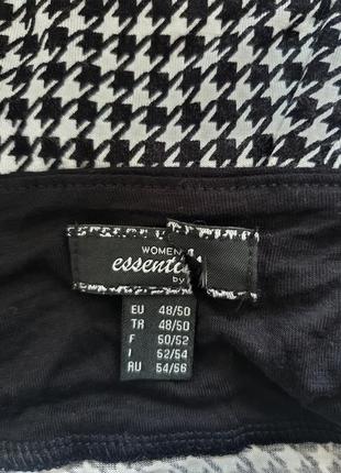 Трикотажное платье-туника гусиная лапка tcm tchibo