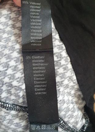 Трикотажное платье-туника гусиная лапка tcm tchibo