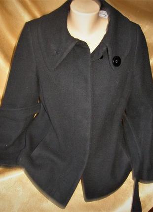 Куртка- чорна з шерстю від debenhams4 фото