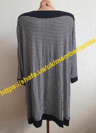 Трикотажное платье-туника гусиная лапка tcm tchibo