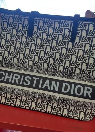 Женская сумка лого cristian dior1 фото