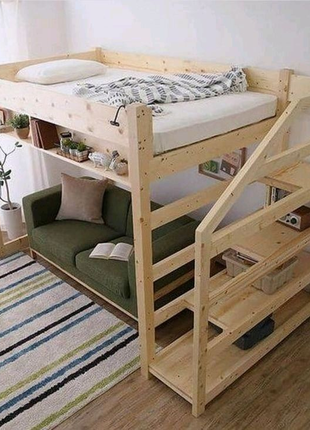 Ліжко горище у спальню