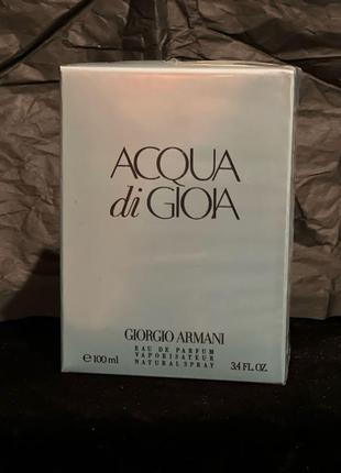 Духи парфум жіночий armani acqua di gioia 100 мл