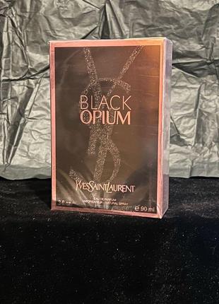 Духи парфум жіночий black opium від yves saint laurent 90 мл