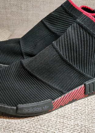 Adidas city socks shock red2 фото