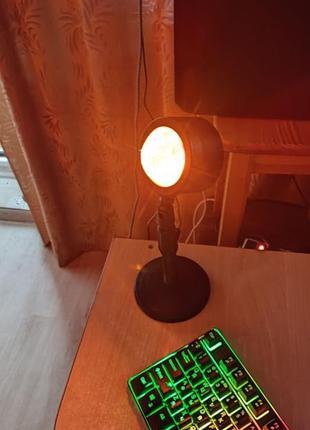 Проекционная лампа с эффектом заката2 фото