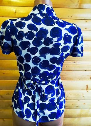 520.романтическая блуза в яркий принт модного бренда из Англии debenhams5 фото