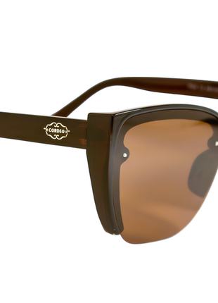 Жіночі сонцезахисні окуляри polarized, коричневі2 фото