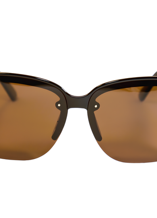 Жіночі сонцезахисні окуляри polarized, коричневі3 фото