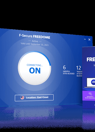 F-secure freedome vpn захист на 6 місяців для 3 пристроїв