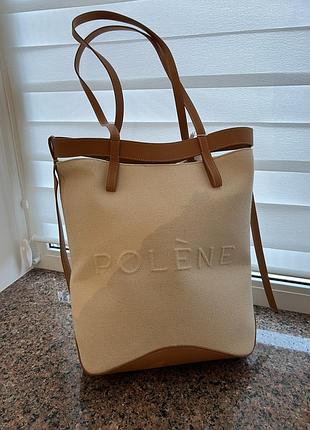 Polene ilo edition tan бавовняна сумка
