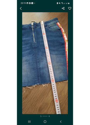 Джинсовая юбка. джинсовые шорты5 фото