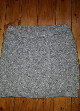 Тепла в'язана спідничка 2