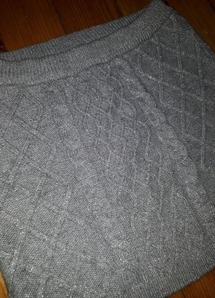 Тепла в'язана спідничка 3