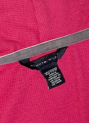 1+1=3 брендовый розовый лонгслив свитер tommy hilfiger, размер 42 - 447 фото