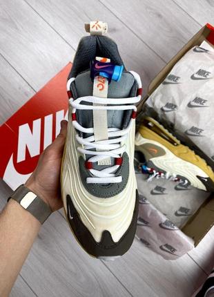 Кроссовки мужские travis scott x nike air max 270 react cactus trails9 фото